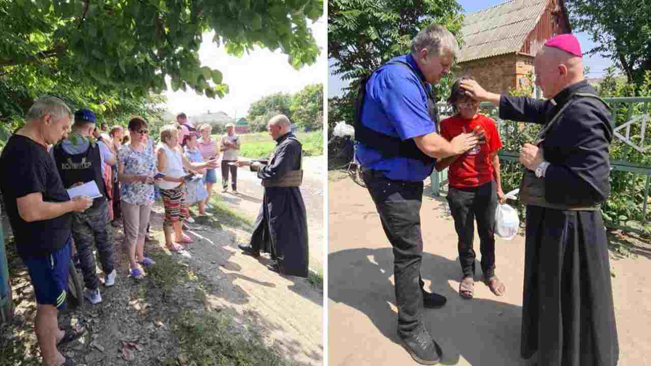 Fedeli cristiani in ucraina